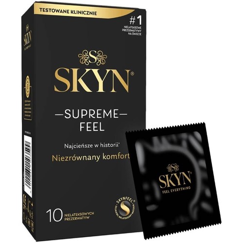 Prezerwatywy Skyn Supreme Feel Unimil 10 sztuk