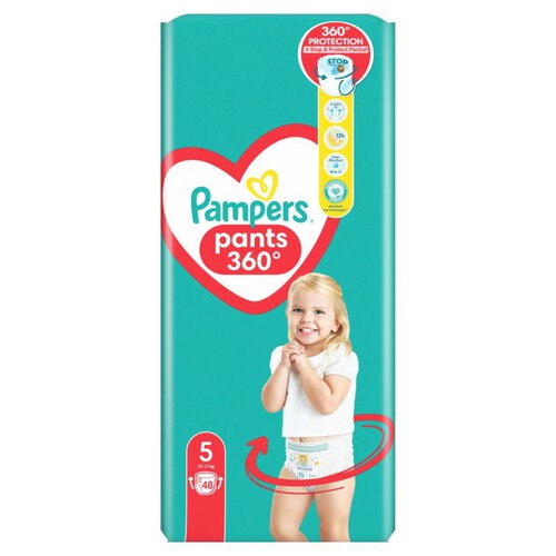 Pieluchomajtki 5 12-17 kg Pampers 48 sztuk