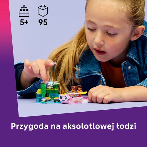 Friends Przygoda na aksolotlowej łodzi 42681 LEGO 1 sztuka