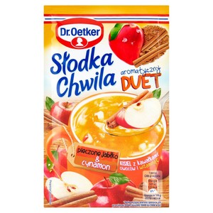 Słodka chwila kisiel o smaku pieczonego jabłka z cynamonem Dr.Oetker 31 g