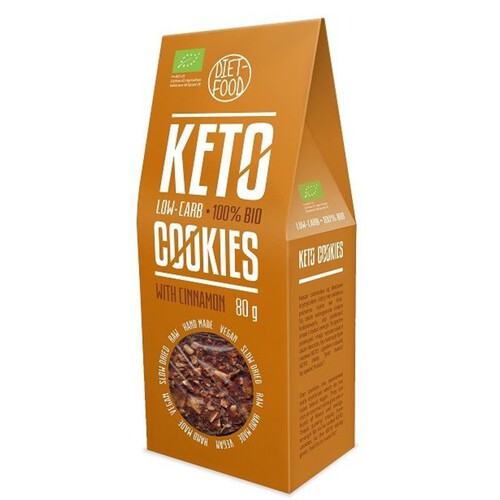 Ciasteczka keto z kakao Diet Food 80 g