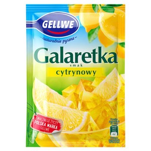 Galaretka o smaku cytrynowym Gellwe 75 g