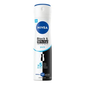 Antyperspirant w sprayu dla kobiet black white invisible NIVEA 150 ml