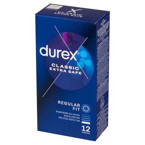 Prezerwatywy extra safe Durex 12 sztuk