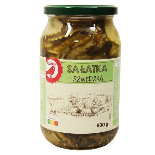 Sałatka szwedzka Auchan 830 g