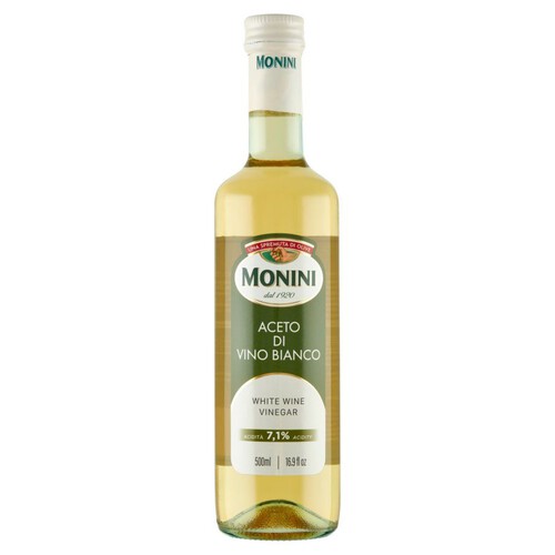 Ocet winny biały Monini 500 ml