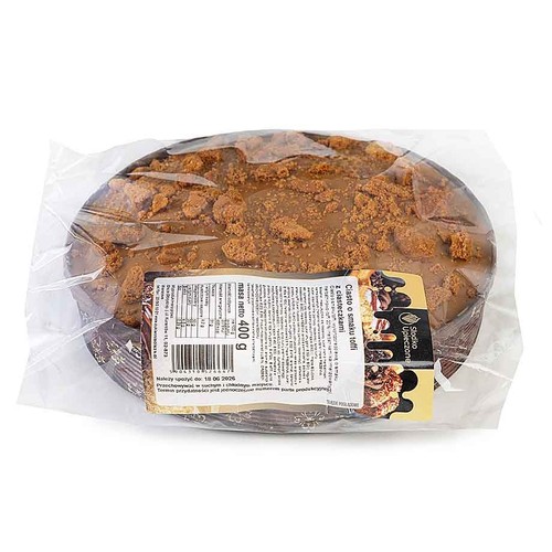 Ciasto o smak toffi z ciasteczkami Słodko Upieczone 400 g