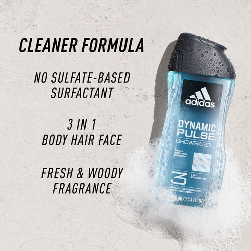 Żel pod prysznic Dynamic Pulce 3w1 Adidas 400 ml