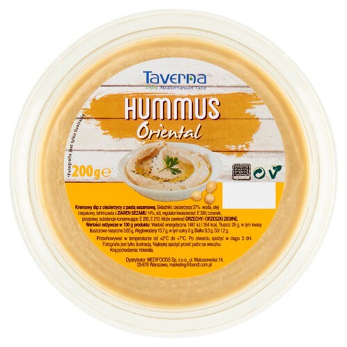 Hummus oriental Taverna 200 g