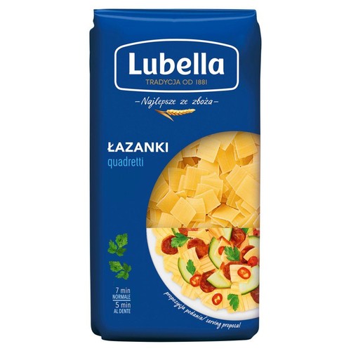 Makaron łazanki Lubella 400 g