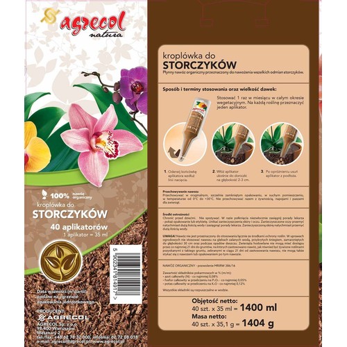 Kroplówka do storczyków Agrecol 35 ml